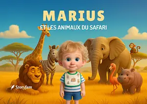 Livre personnalisé de Marius
