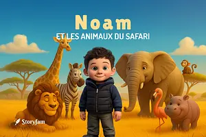 Livre personnalisé de Noam