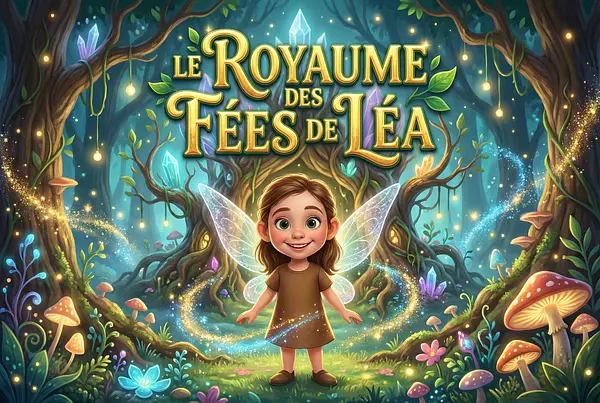 Couverture du livre personnalisé sur le thème Fées