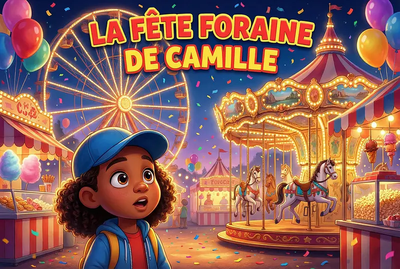 Portada del libro personalizado sobre el tema Parque de atracciones