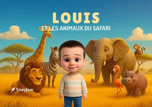 Personalized book for Louis