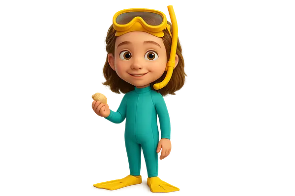 Personalisierter Avatar mit dem Gesicht Ihres Kindes