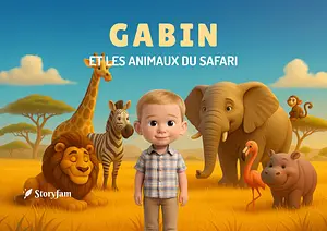 Personalized book for Gabin