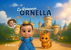 Personalized book for Ornella