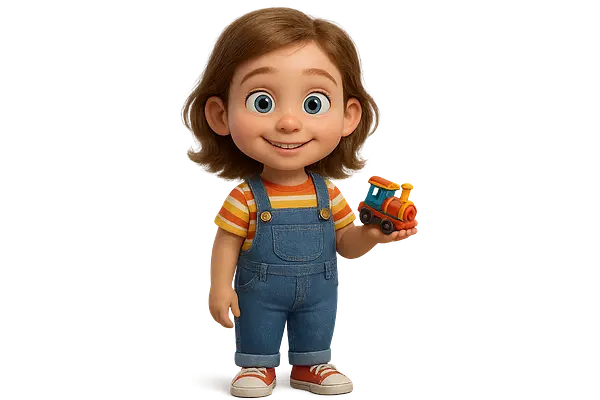 Personalized avatar with your child's face