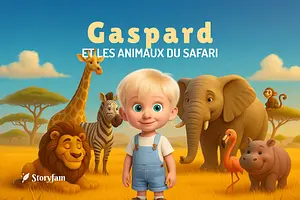Personalized book for Gaspard