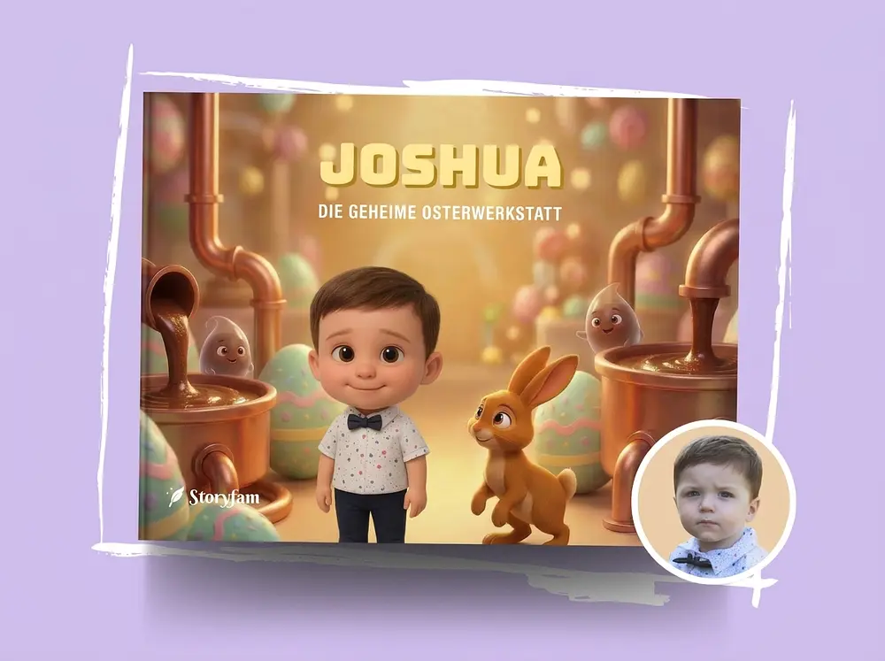 Personalisiertes Buch - Das geheime Osteratelier