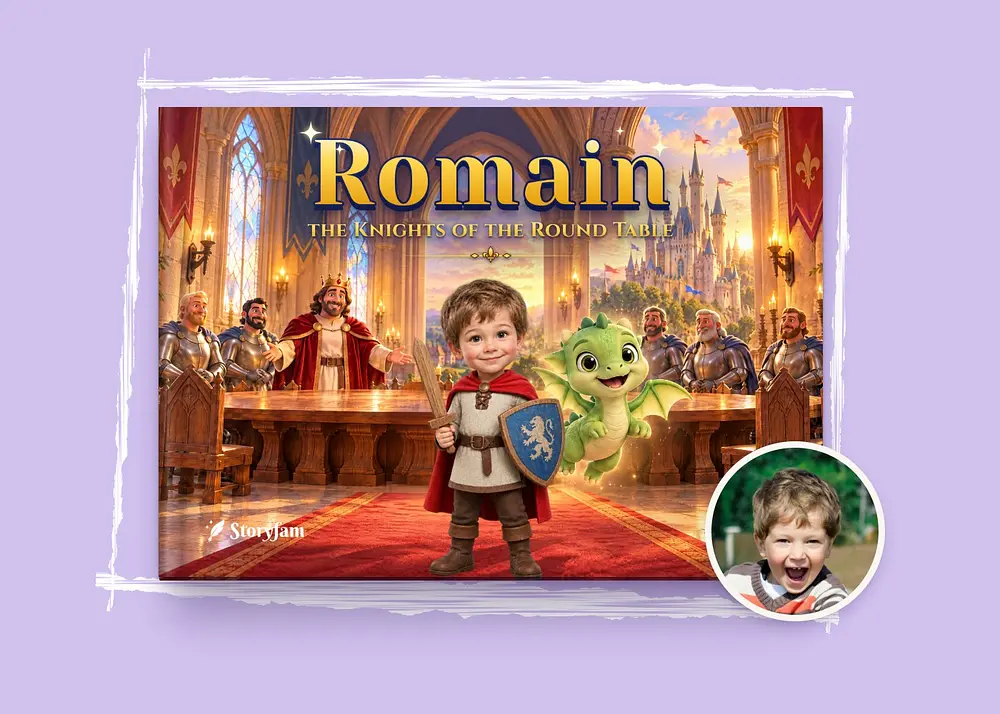Personalized book - The Knights of the Round Table