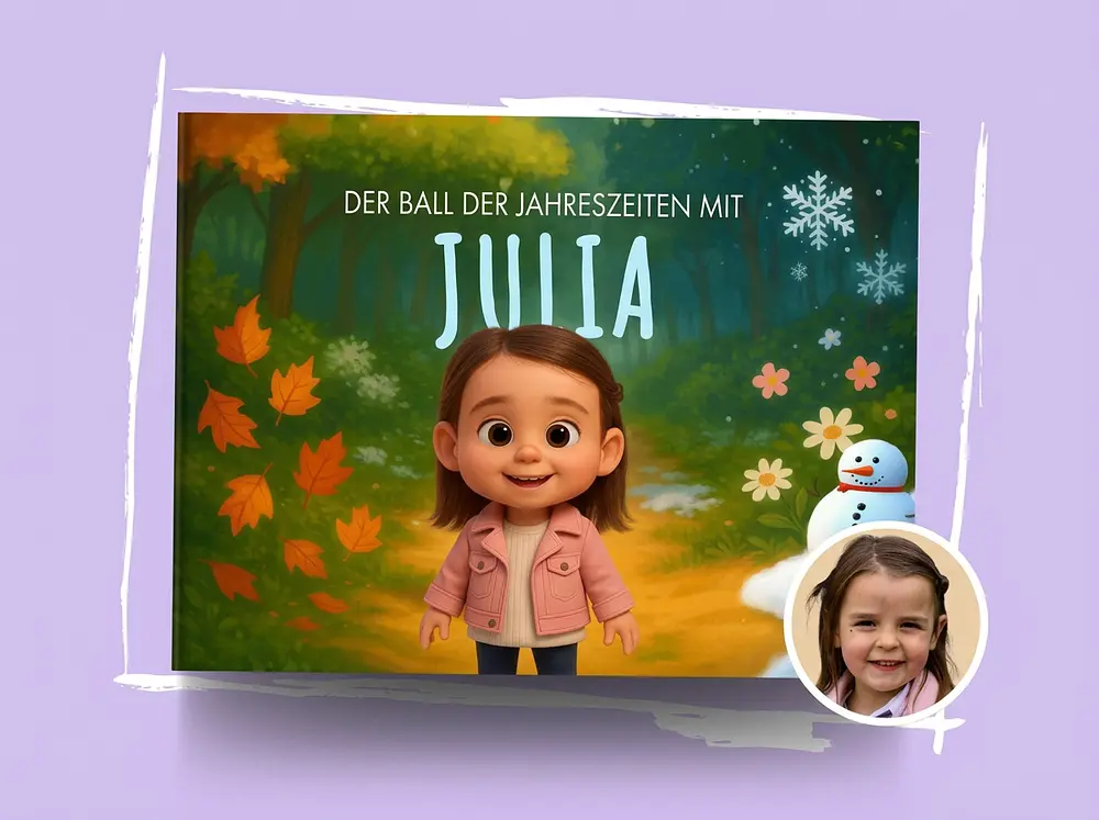 Personalisiertes Buch - Der Ball der Jahreszeiten