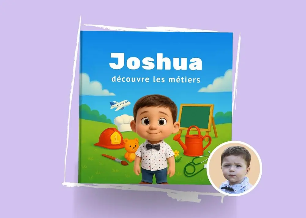 Livre personnalisé - Les 7 Métiers de Rêve