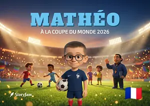 Libro personalizado de Mathéo 