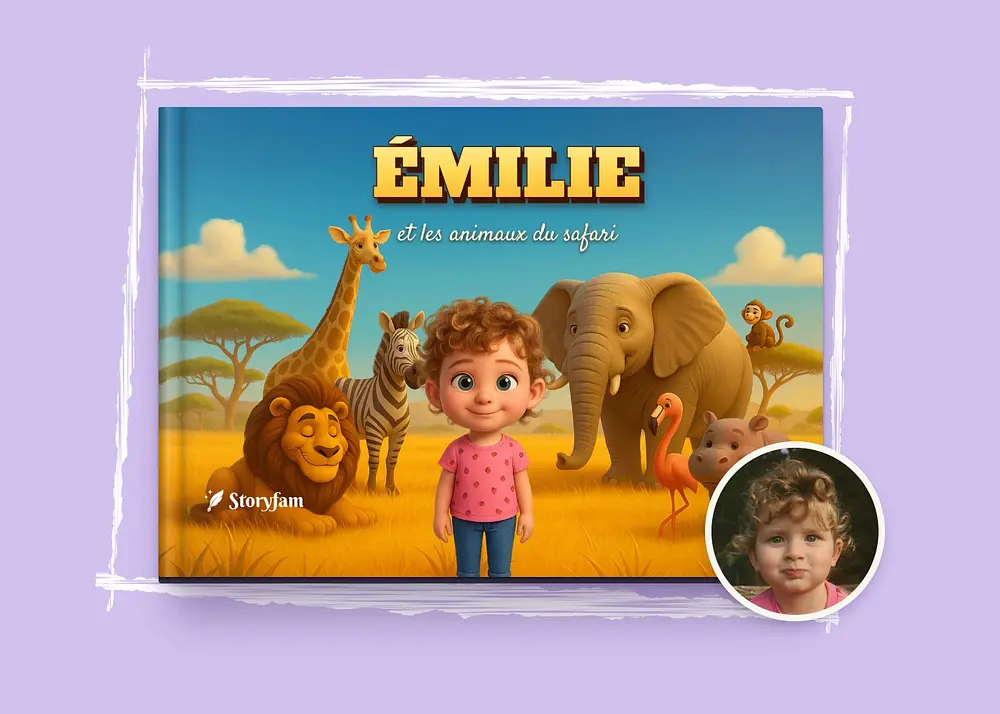 Livre personnalisé - Le Safari Extraordinaire