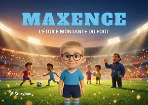 Livre personnalisé de Maxence 