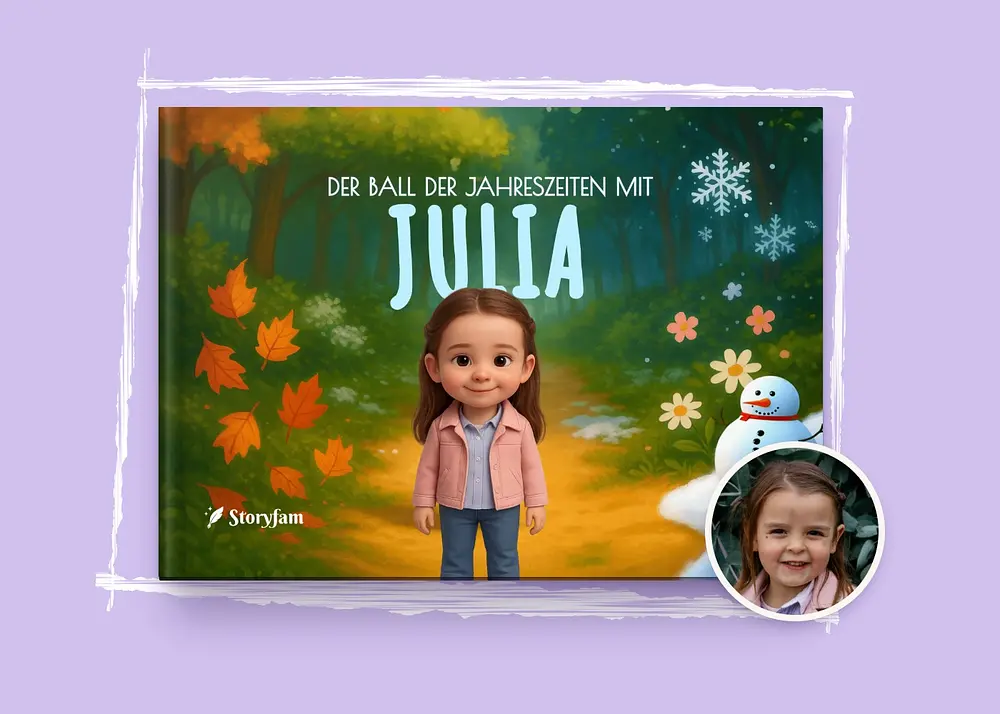 Personalisiertes Buch - Der Ball der Jahreszeiten