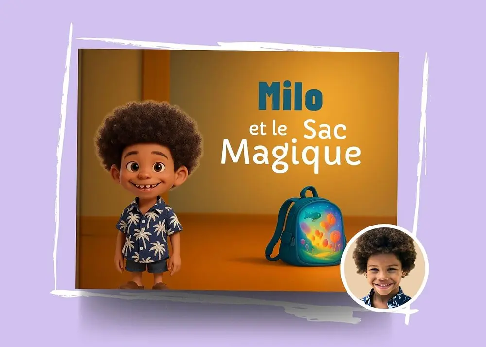 Livre personnalisé - Le Sac Magique