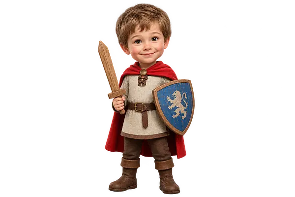 Personalized avatar with your child's face