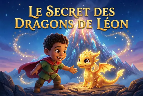 Couverture du livre personnalisé sur le thème Dragons